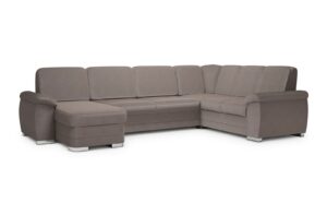 Barello X-Large Corner Sofa - soft velur beige